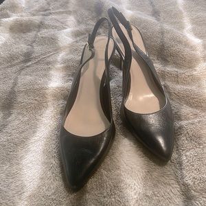 Cole Haan Black Sling back heels - 9.5B
